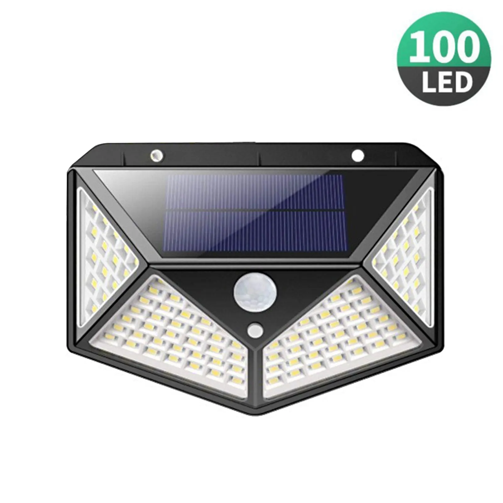 100 LED Solar Outdoor Wall Motion Sensor light