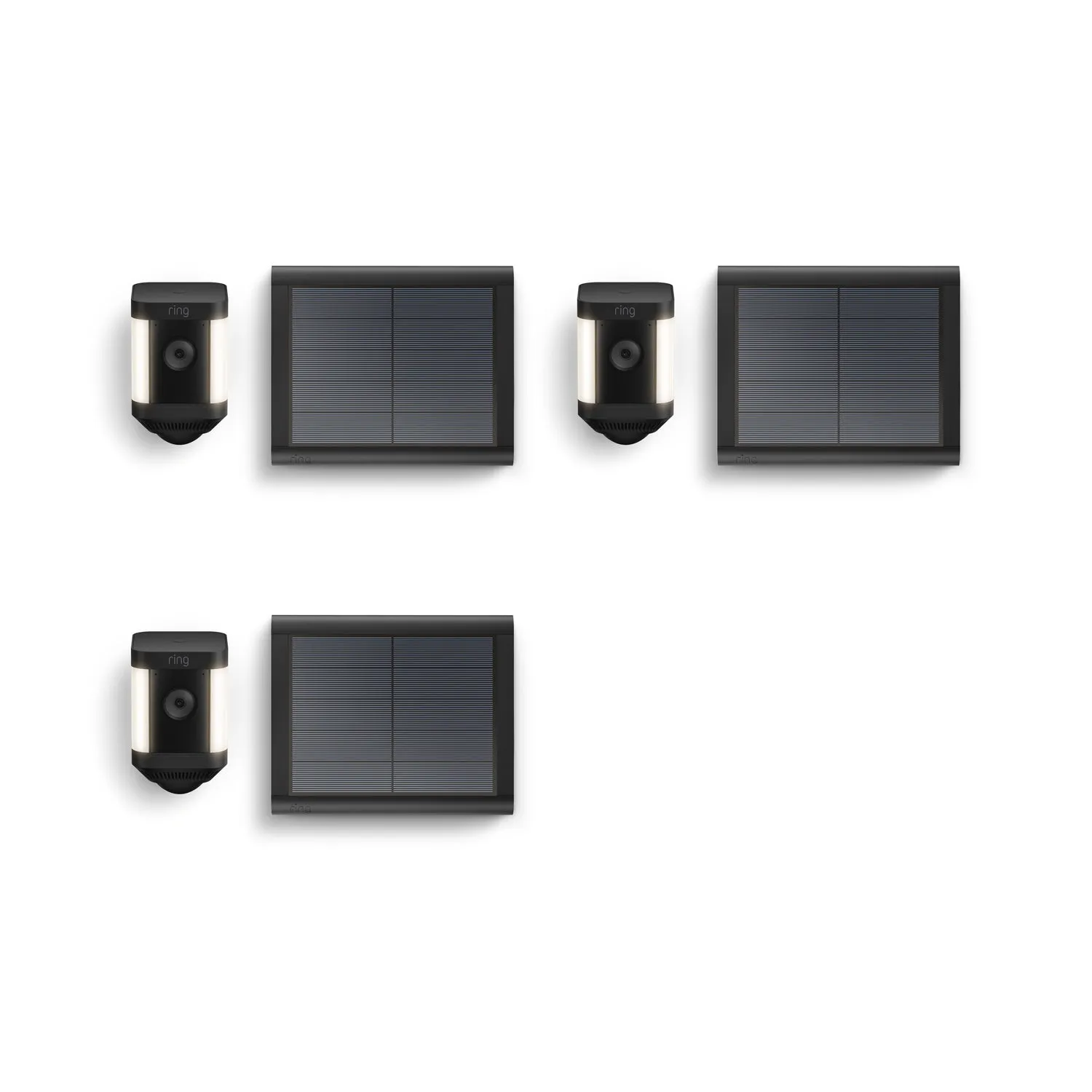 3-Pack Spotlight Cam Plus Solar