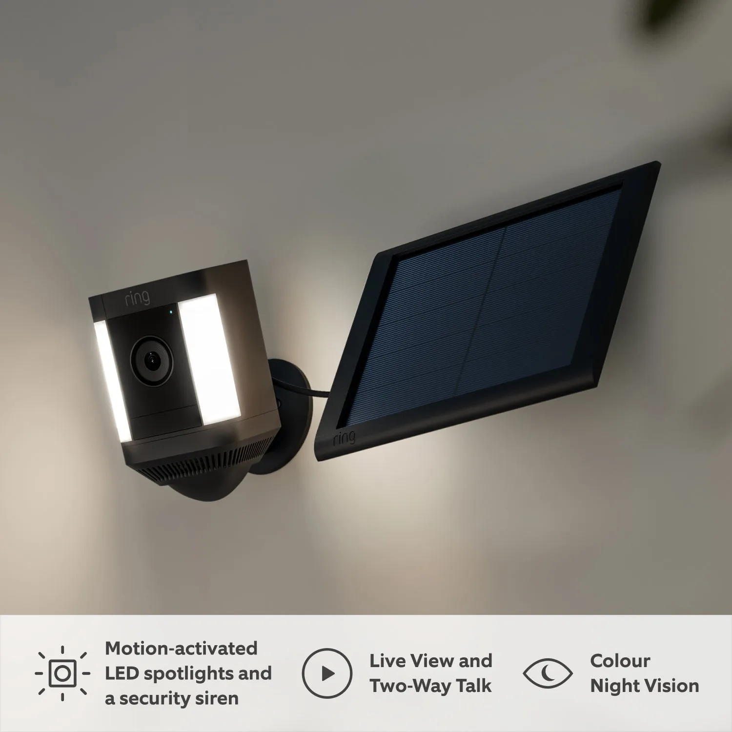 3-Pack Spotlight Cam Plus Solar