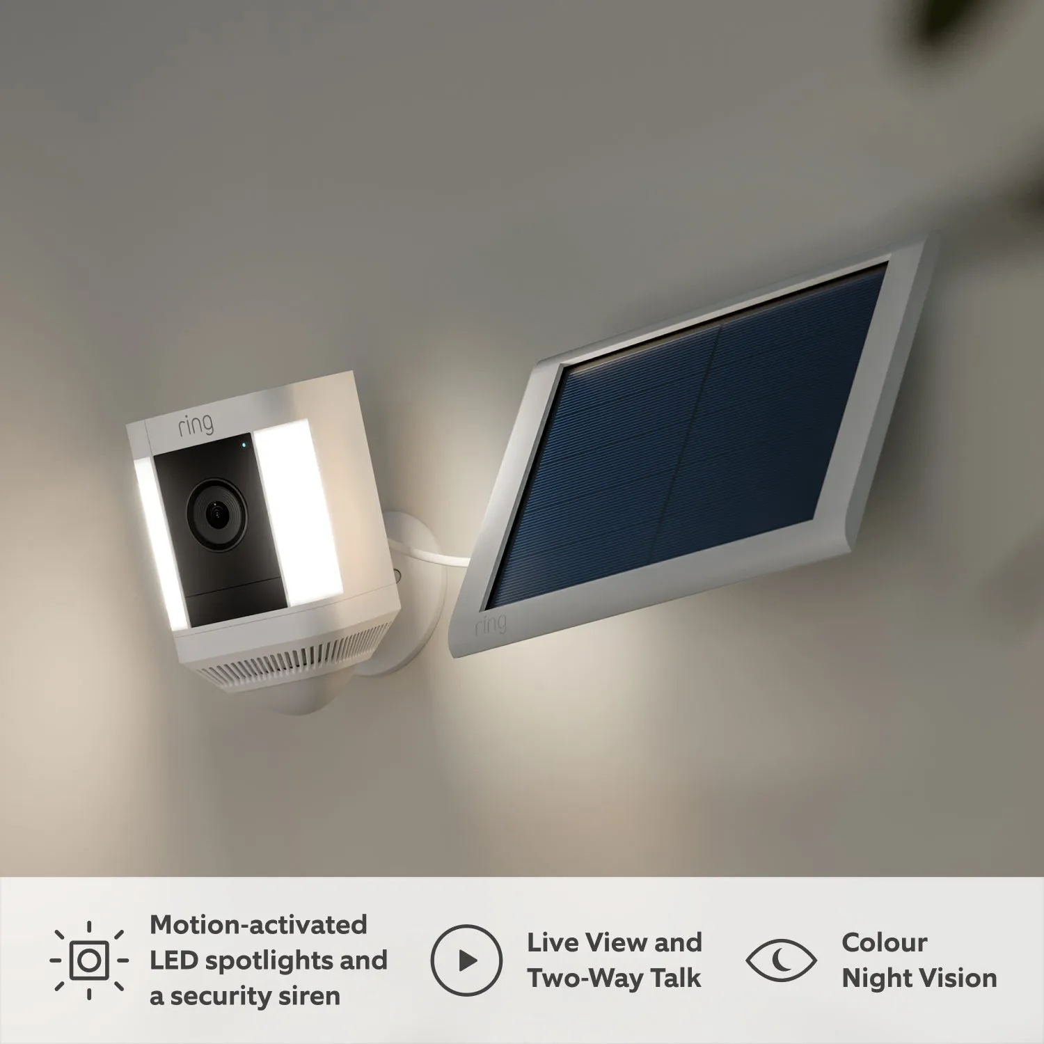 3-Pack Spotlight Cam Plus Solar