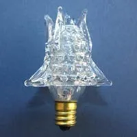 7 Watt Star Light Bulb, Candelabra Base