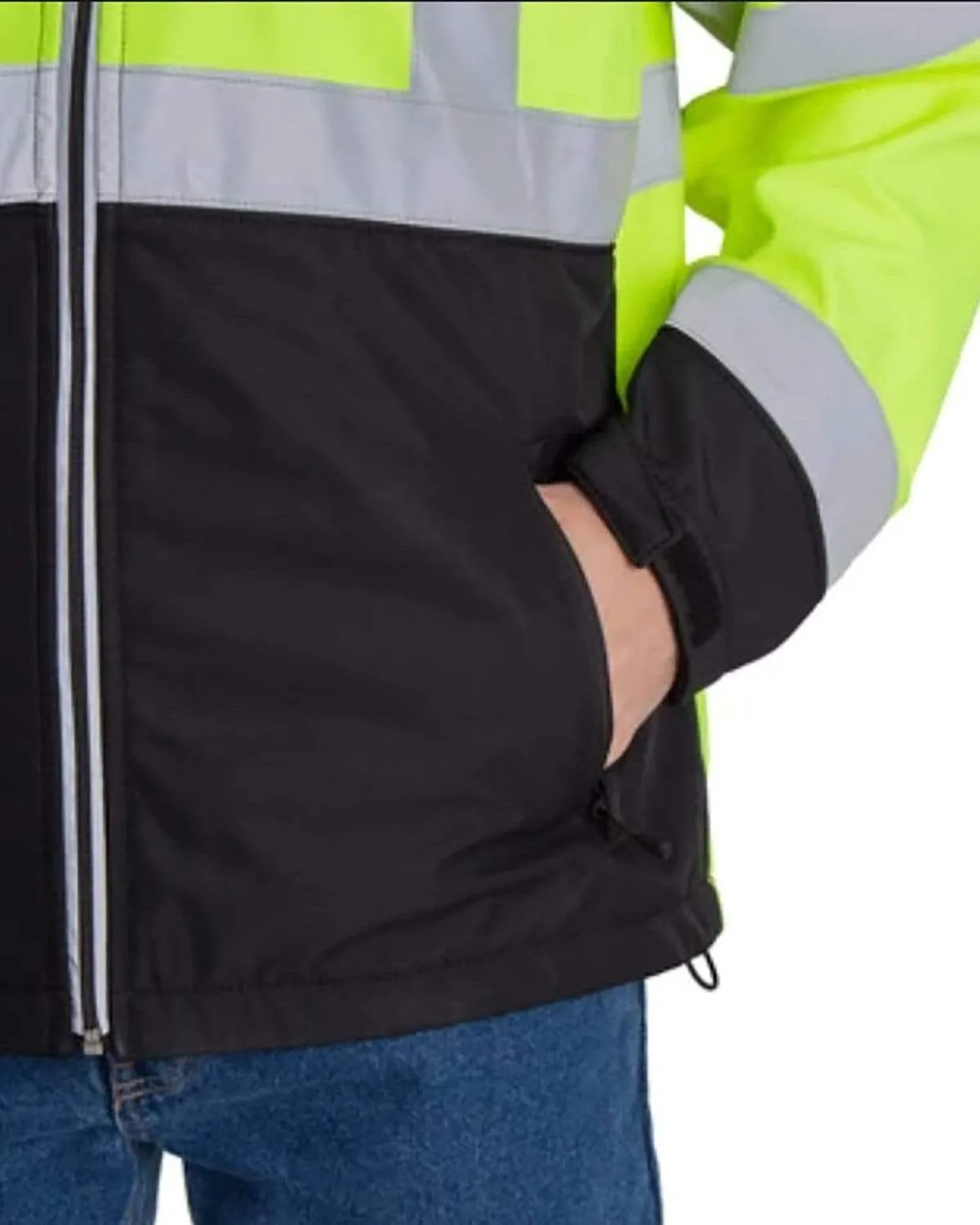 Berne - Men's Hi-Vis Type R Class 3 Softshell Jacket