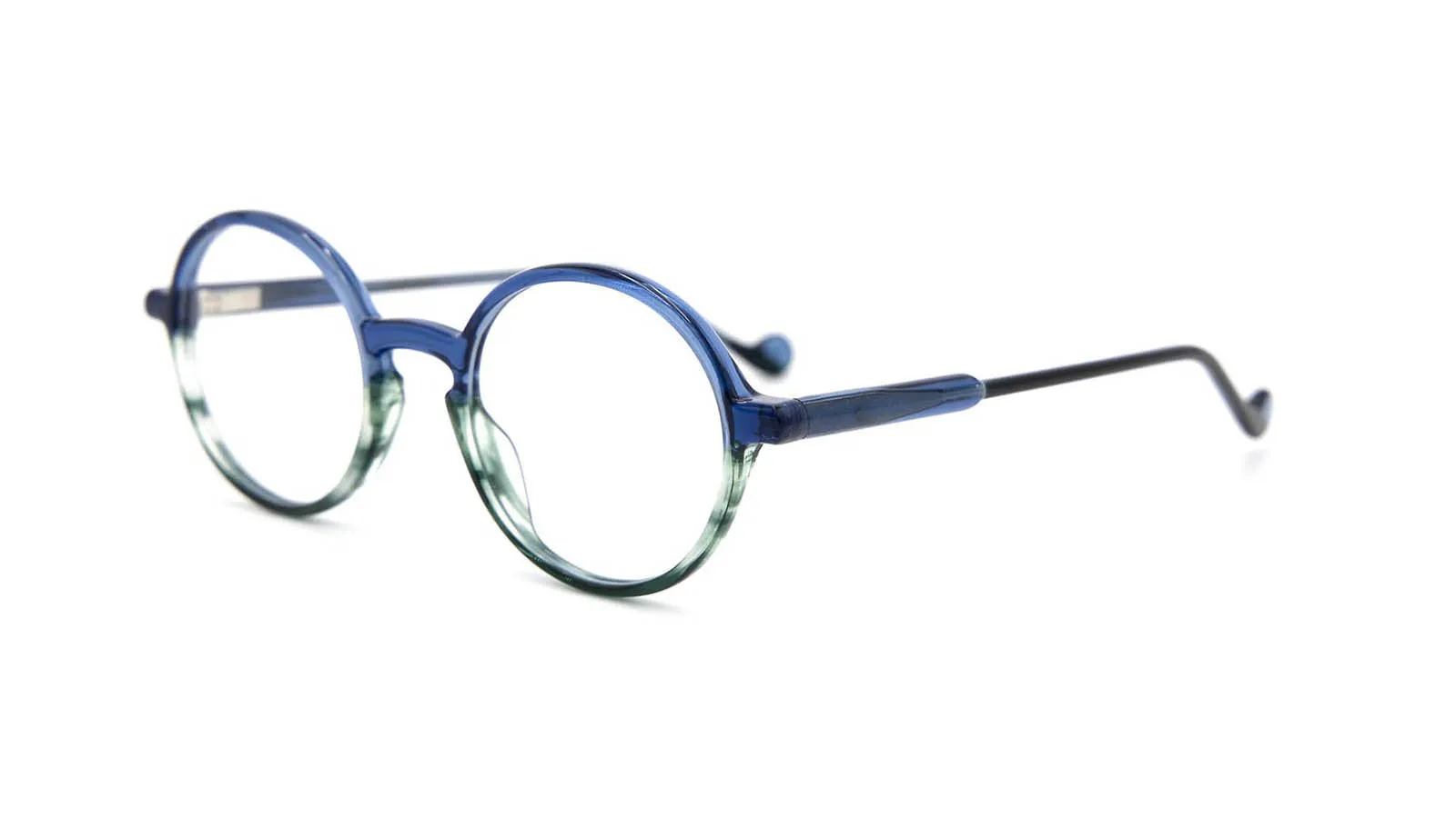 Caroline Abram-71670-Tête à Lunettes-44-18-130-Blue-Gradient-Green-Tort-Bleu-Dégradé-Vert