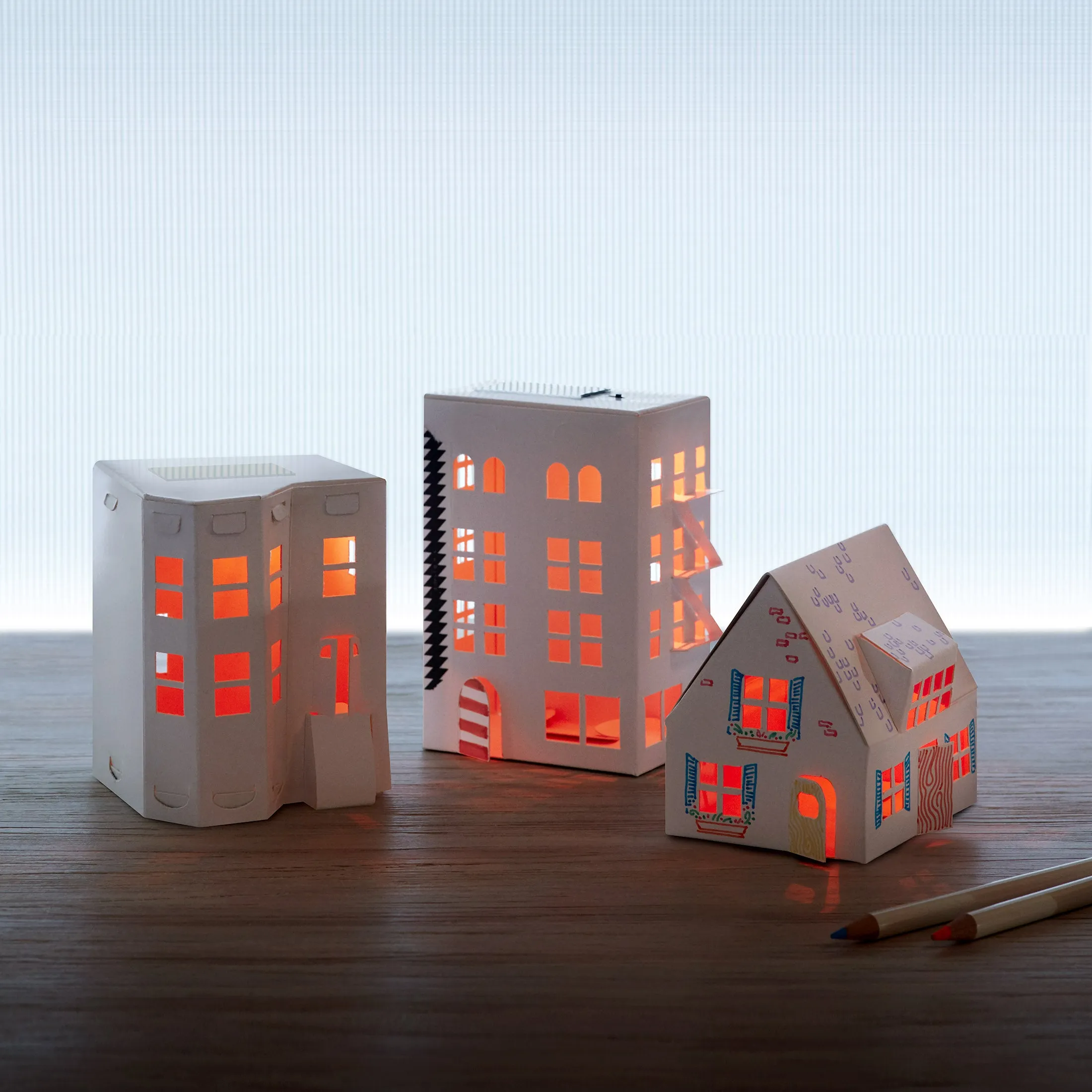 Casagami Solar Nightlight Townhouse