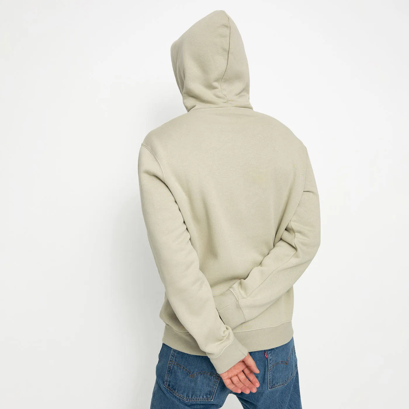 Champion Hoodie Full Zip Sweatshirt 217929 Beige