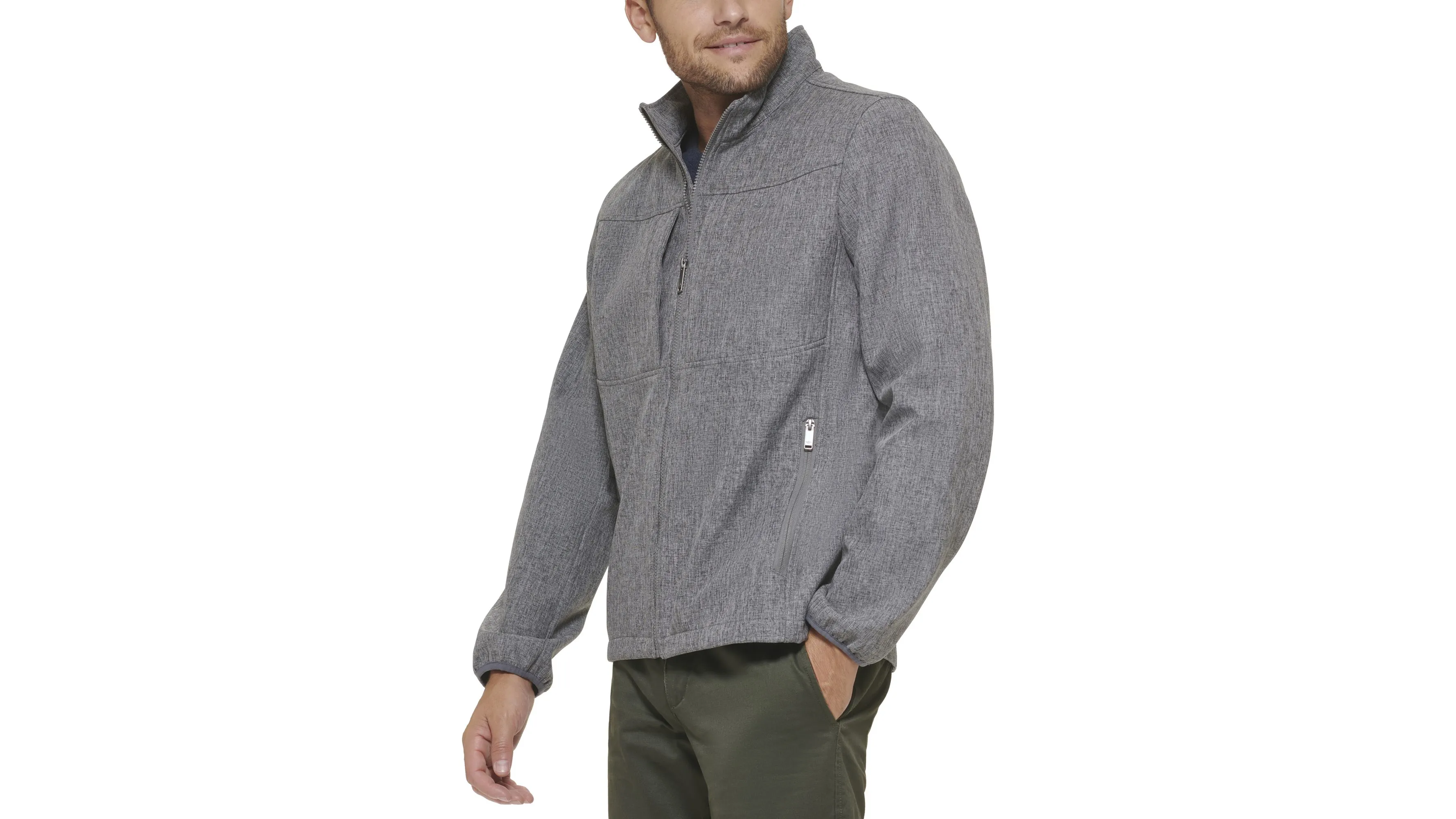 Chest Yoke Softshell Jacket