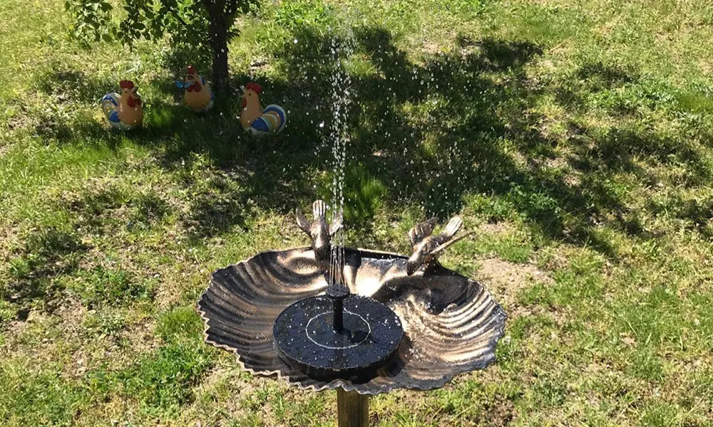 Dotmalls Solar Powered Water Fountain