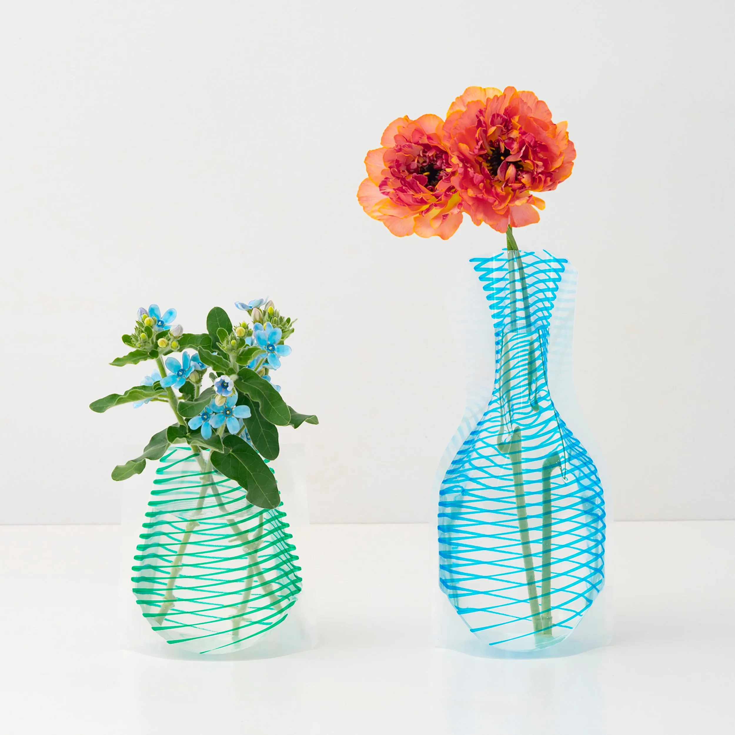 Flower Vase (Swivel Stripes)