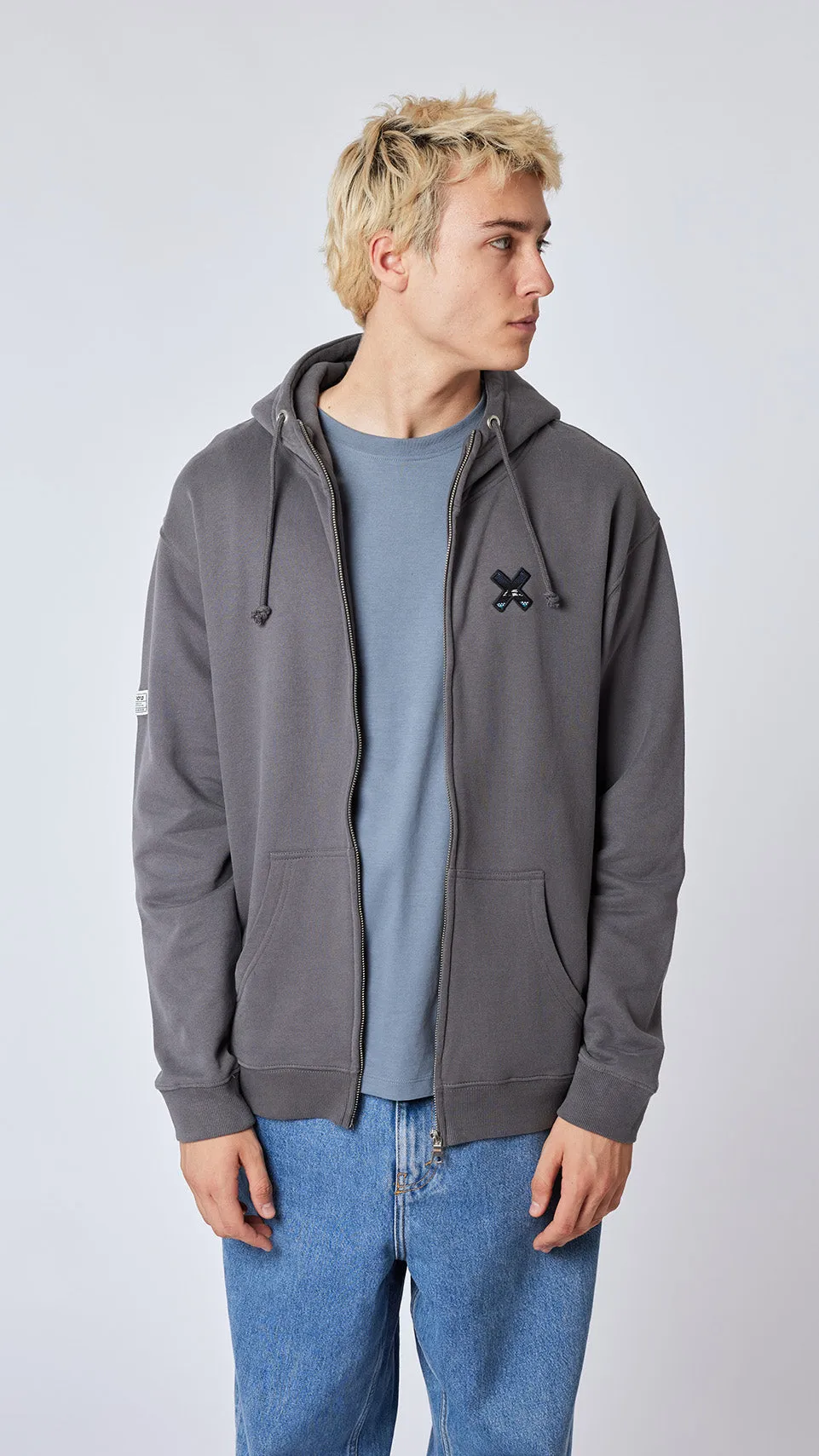 FULL ZIP HOODIE NEDERLAND ASH