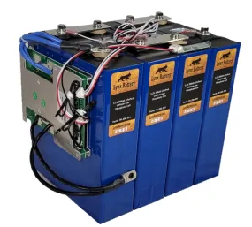 Lynx Battery 12V 200Ah Lithium Iron Phosphate Prismatic Battery with Programmable Smart Bluetooth 100A BMS and Cold Temp Cutoff