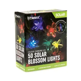 Lytworx 50 LED Solar Blossom Fairy Lights