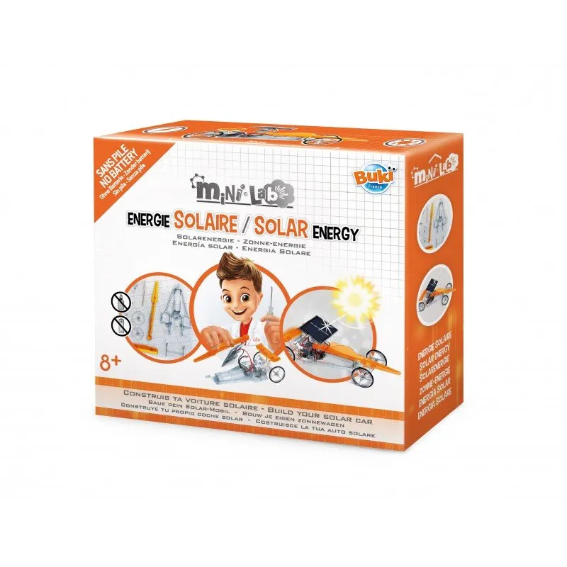 Mini Lab: Solar Energy Car Construction Kit