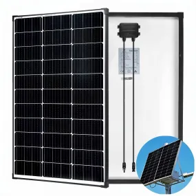 MSolarQ™ 100W Solar Panel: Monocrystalline, 12V, 22.8% High-Efficiency Off-Grid