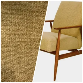 NEW Countess Yolanda Designer Heavyweight Boucle Upholstery & Drapery Fabric in Camel