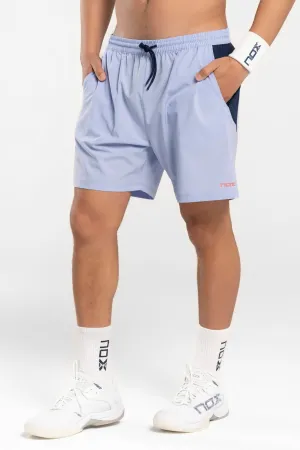 PANTALÓN CORTO deportivo de pádel hombre PRO lavanda claro