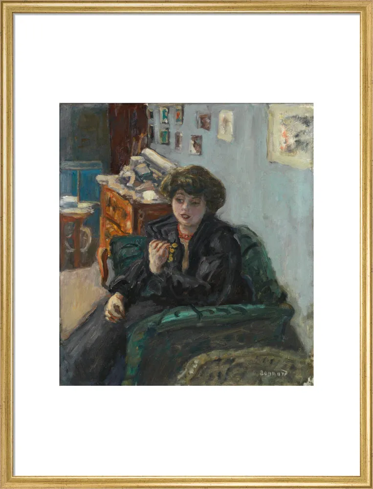 Pierre Bonnard, Young Woman in an Interior