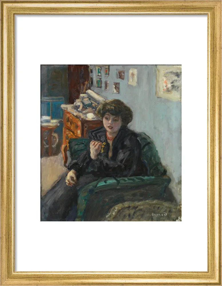 Pierre Bonnard, Young Woman in an Interior