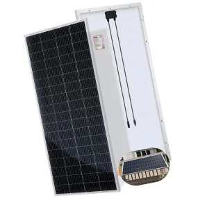 RSolarX™ 200W Solar Panel: Monocrystalline, 24V, Higher Efficiency Off-Grid