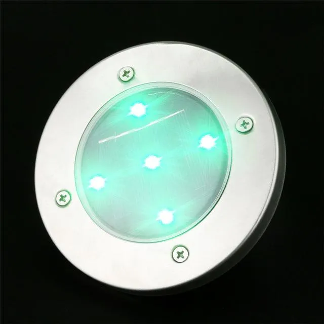 Solar Powered Disk Light