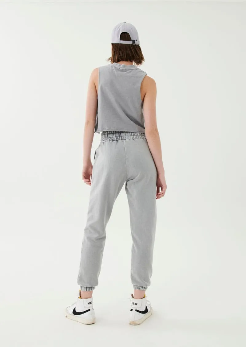 SOLAR TRACKPANT IN SILVER