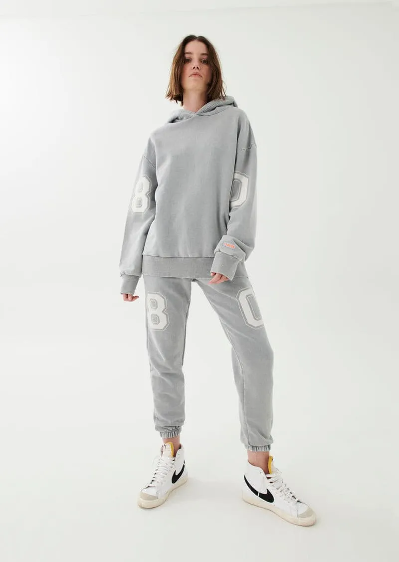 SOLAR TRACKPANT IN SILVER