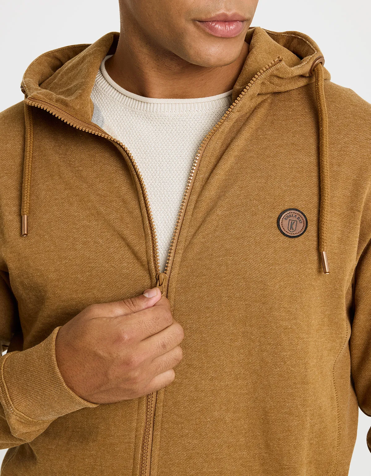 Sudadera con Capucha Camel - Enclume