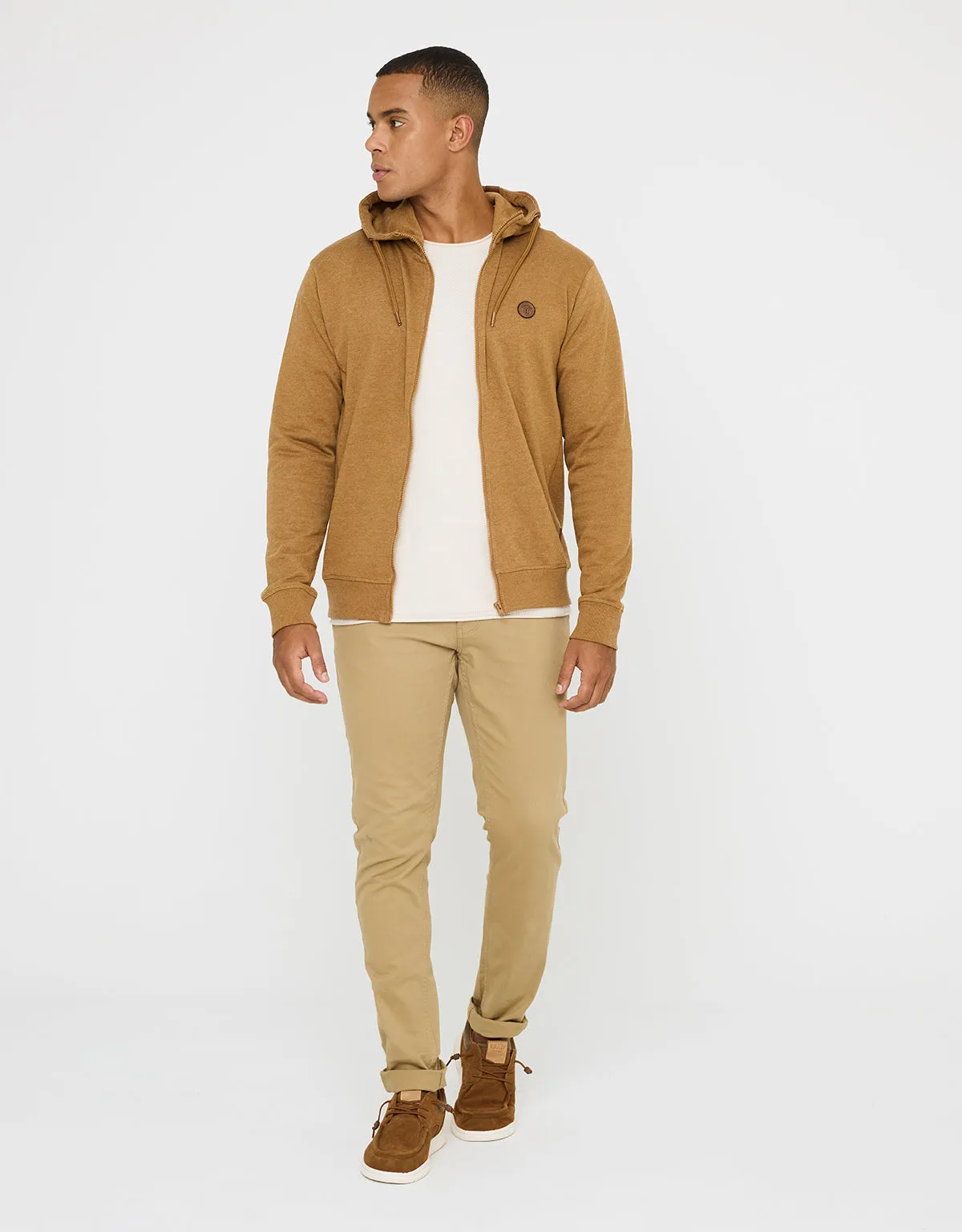 Sudadera con Capucha Camel - Enclume