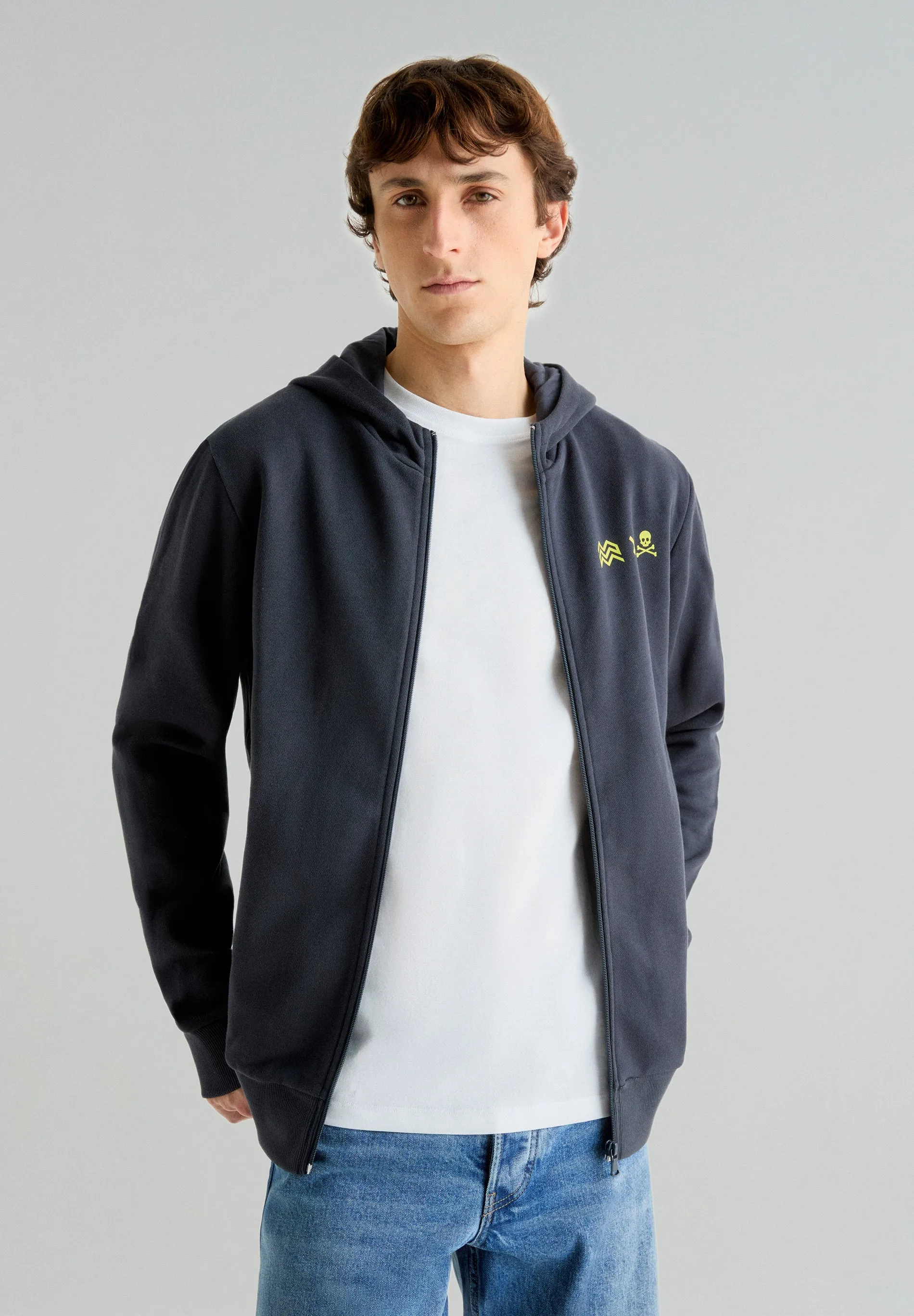 SUDADERA CREMALLERA MARCHICA X SCALPERS