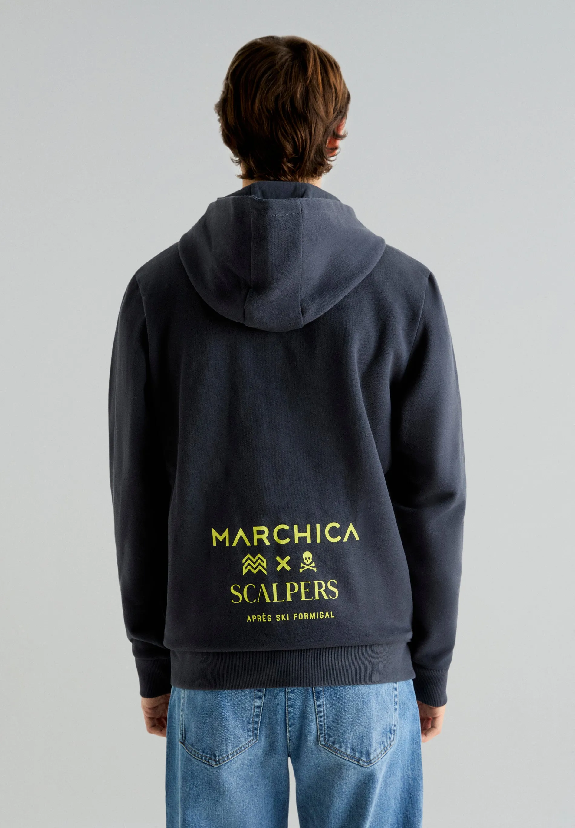 SUDADERA CREMALLERA MARCHICA X SCALPERS