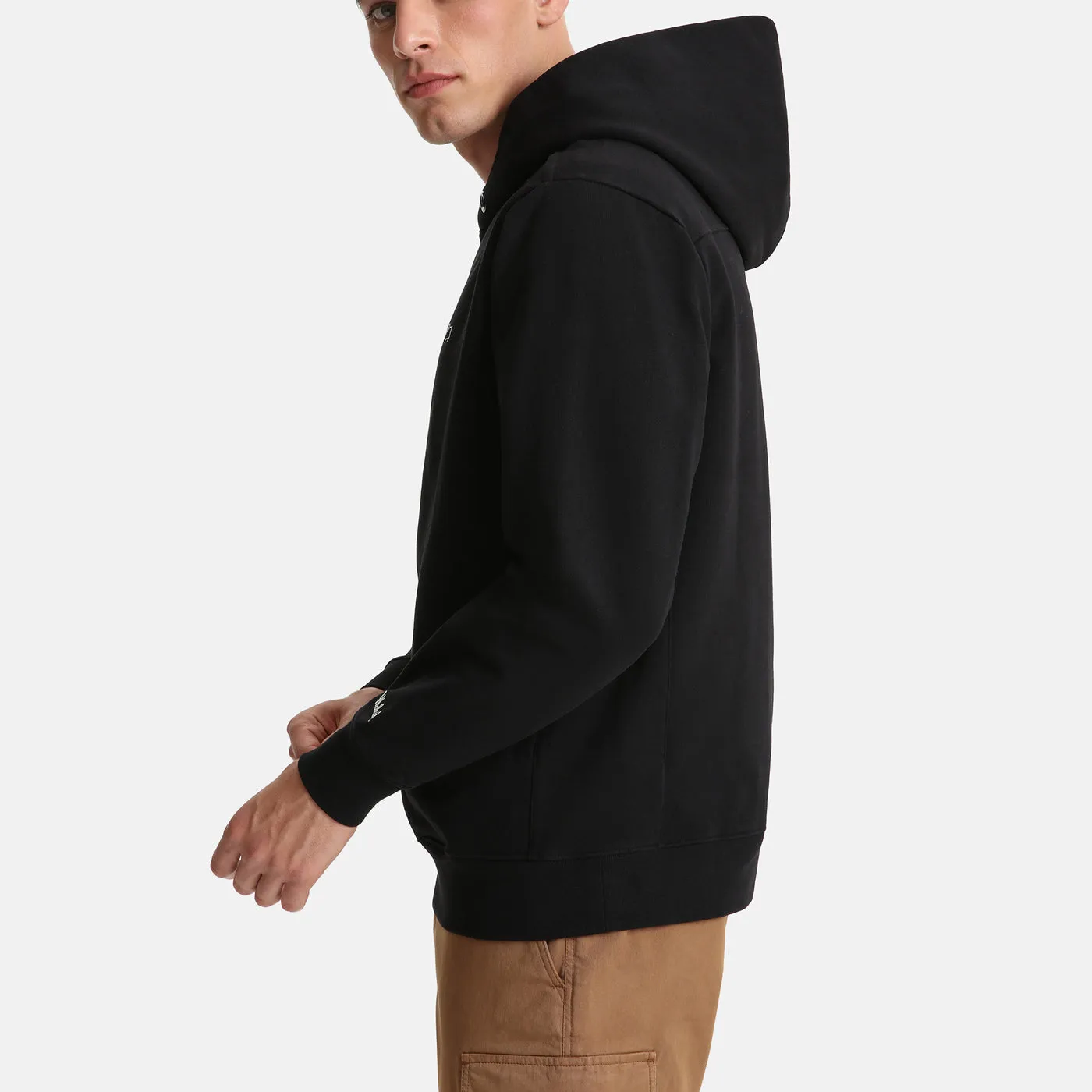 Woolrich American Fleece Hoodie Black